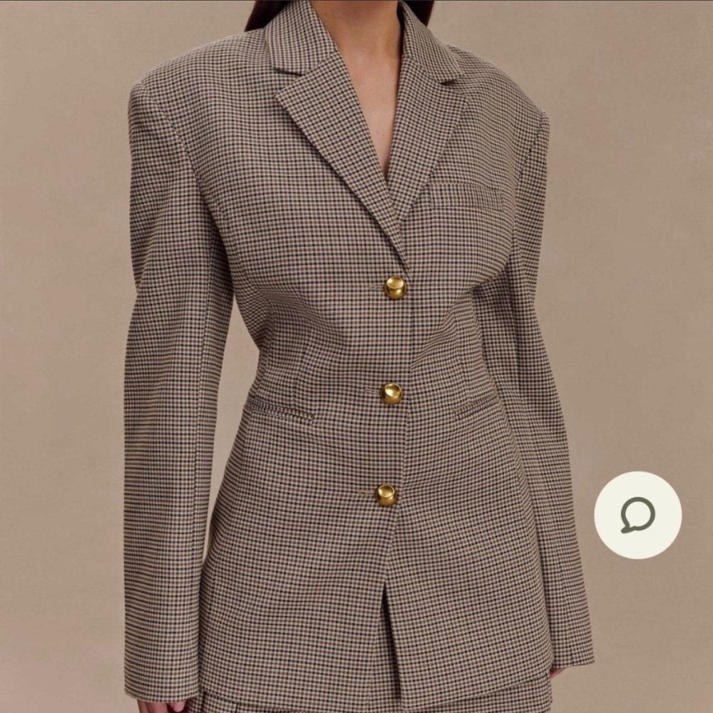 Cinched Waist Blazer